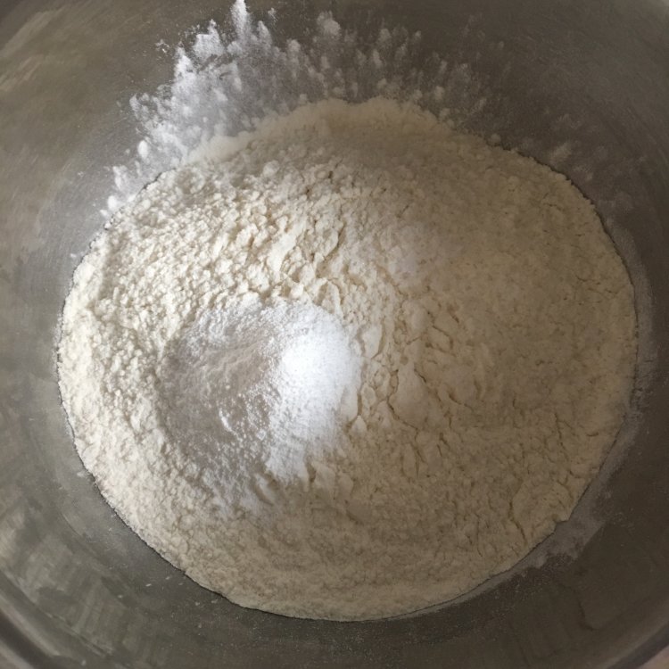 黑芝麻奶酪司康步骤1