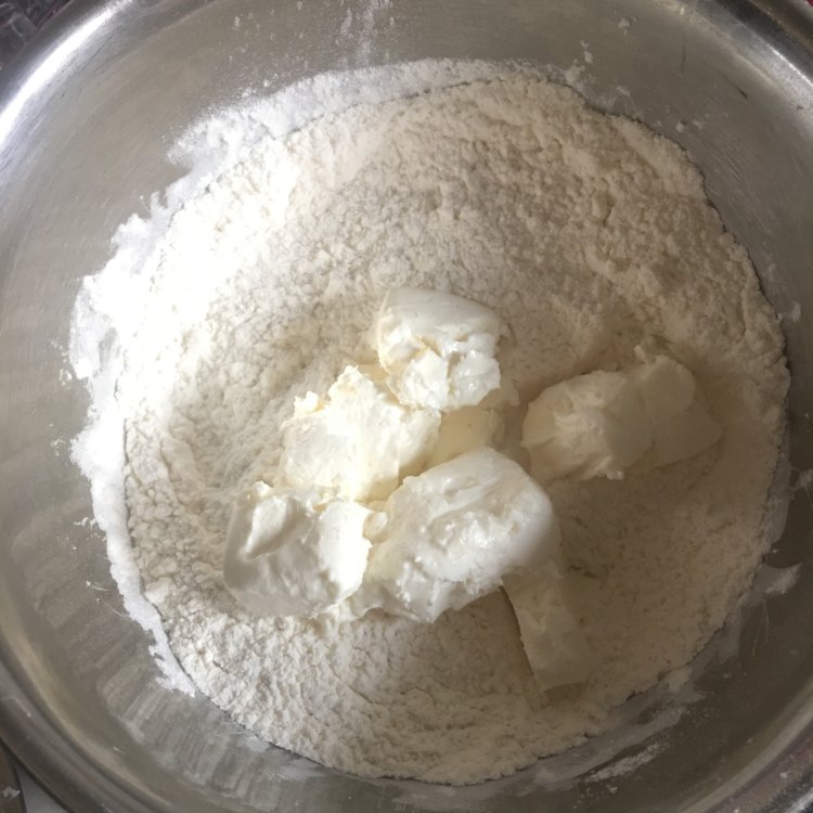 黑芝麻奶酪司康步骤4
