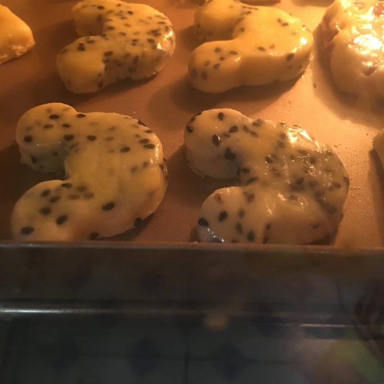 黑芝麻奶酪司康步骤10