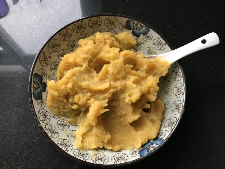 奶焗蔓越莓红薯泥#甜步骤1