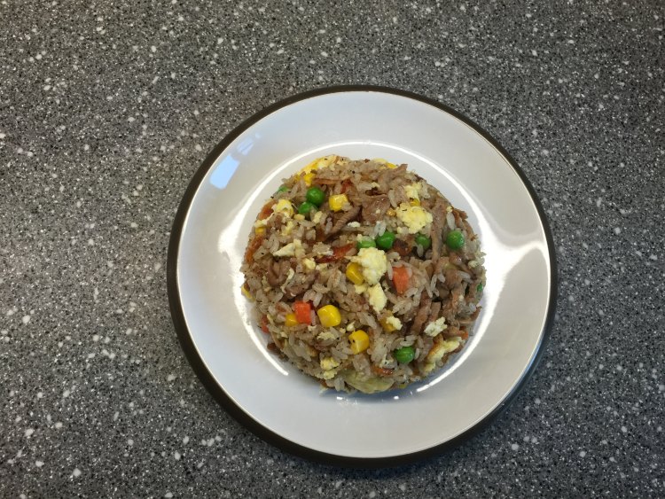 樱花虾蛋炒饭步骤11
