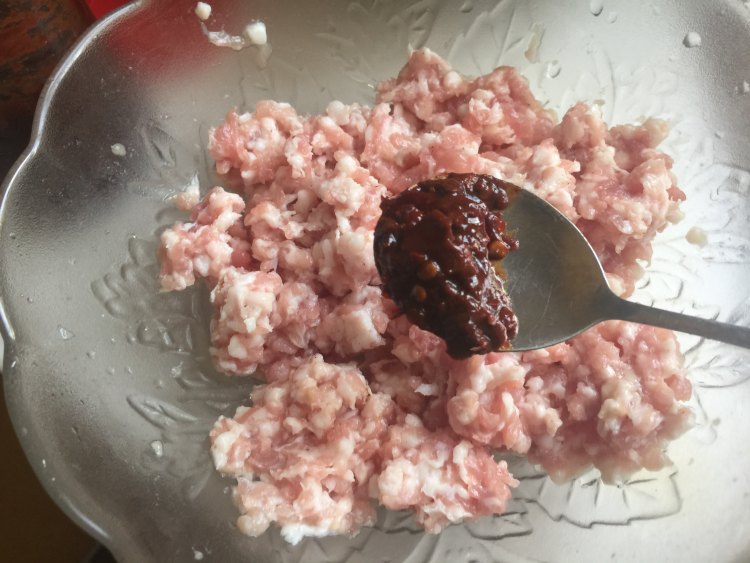 腊肠蒸肉饼步骤4