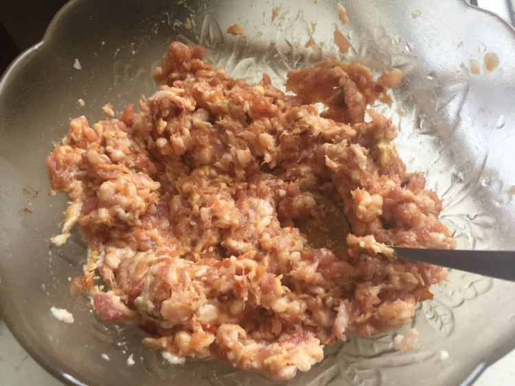 腊肠蒸肉饼步骤6