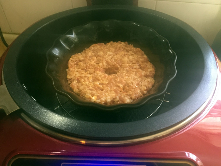 腊肠蒸肉饼步骤12