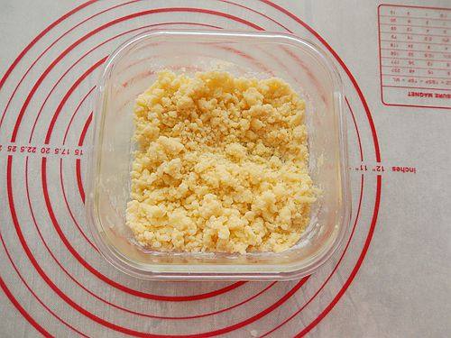 淡奶油酥粒排包步骤11