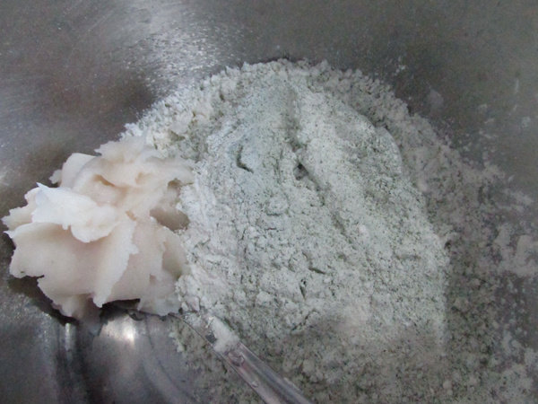 抹茶玫瑰花饼步骤3