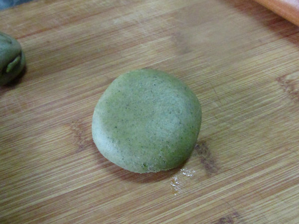 抹茶玫瑰花饼步骤20