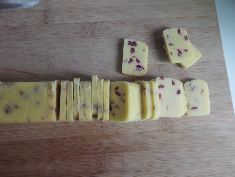 手工蔓越莓饼干步骤7