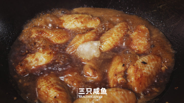 桂花红糖鸡翅步骤10