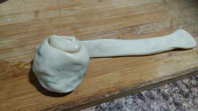 葱油手抓饼步骤14