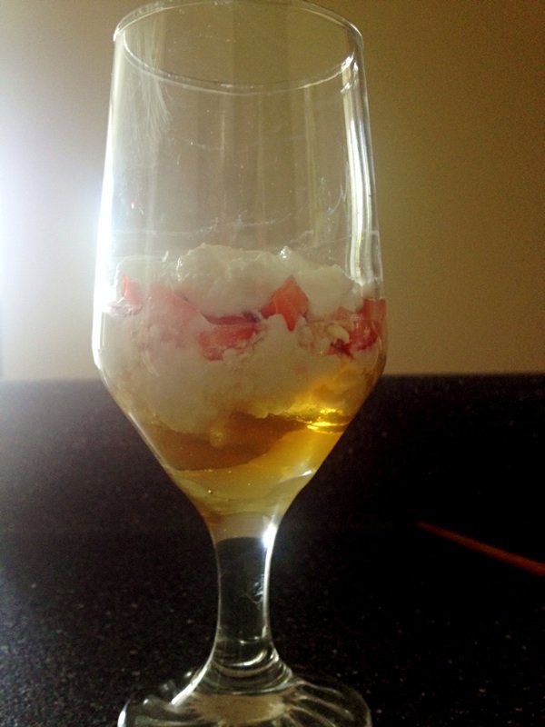 爱心水果酸奶杯步骤8