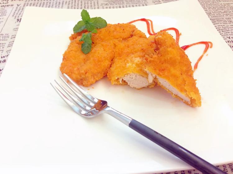 酥脆鸡扒步骤13