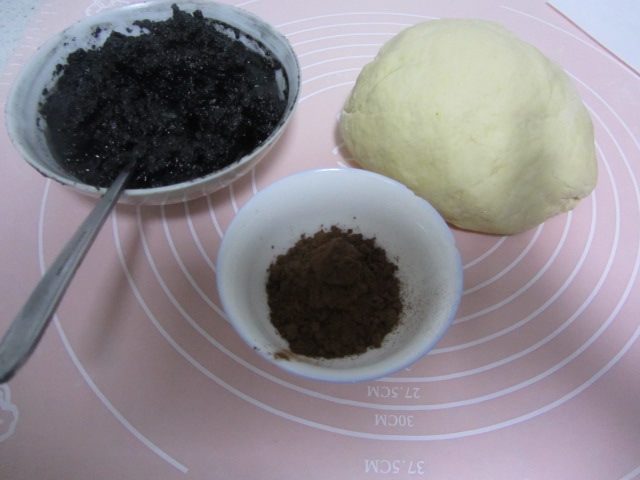 小刺猬麻酱包步骤3