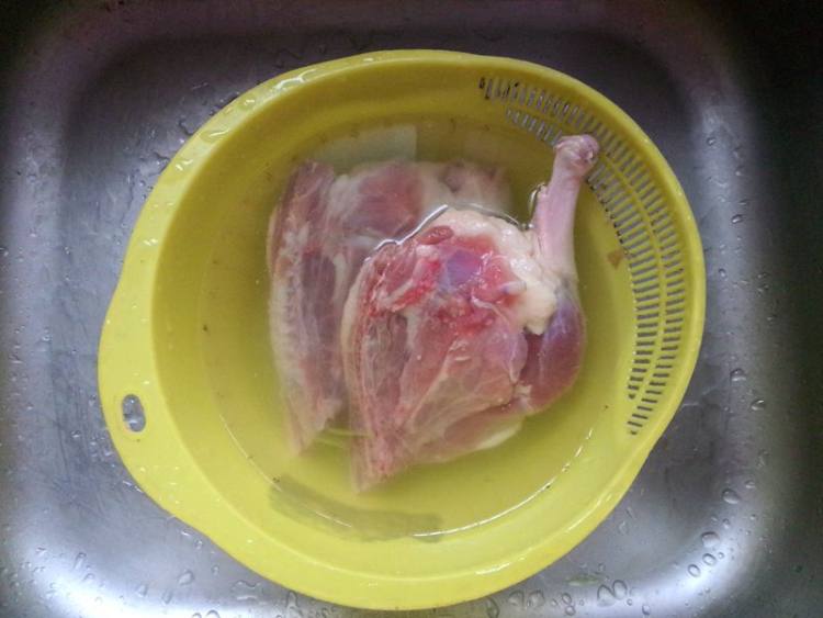 照烧鸭腿饭步骤2