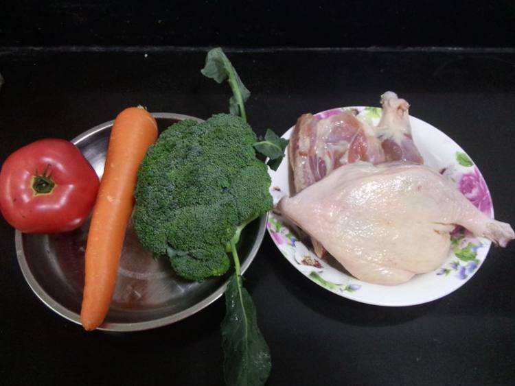 照烧鸭腿饭步骤1