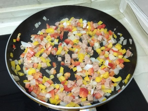 西式omelette（煎蛋卷步骤3