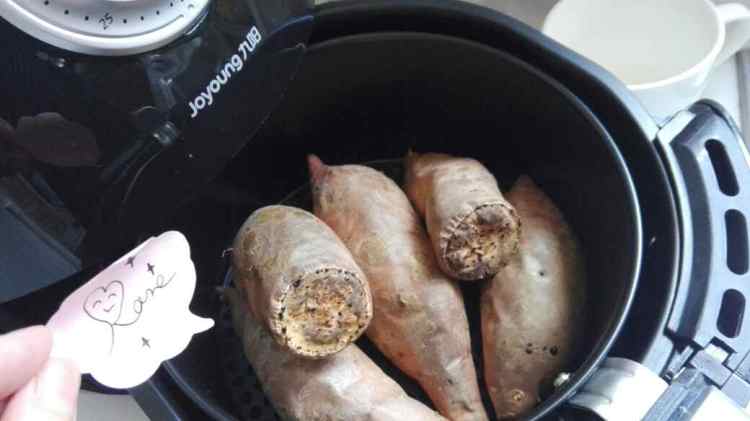 空炸原味香烤红薯步骤4
