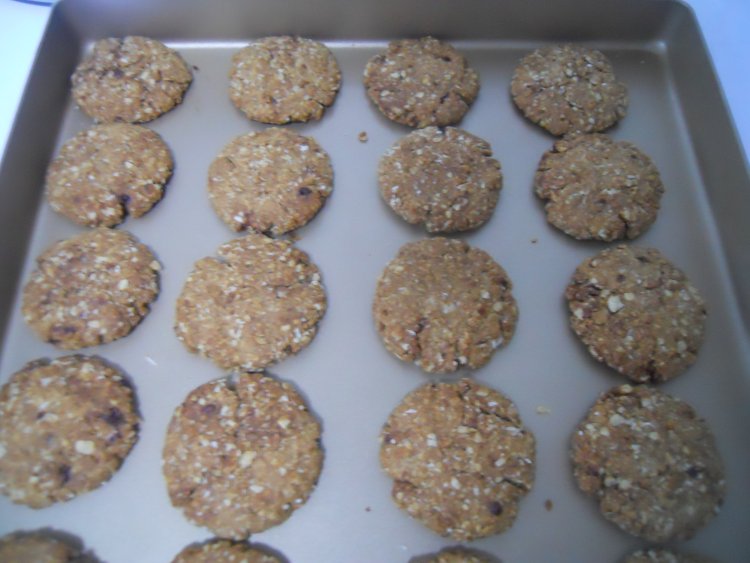 燕麦椰蓉粗粮饼步骤8