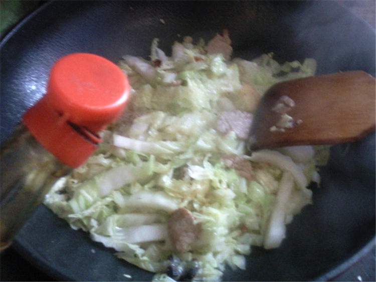 白菜丸子炖豆腐步骤7