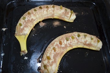 肉桂烤香蕉步骤7
