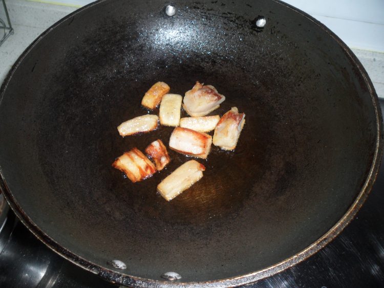 白菜肉丝步骤3