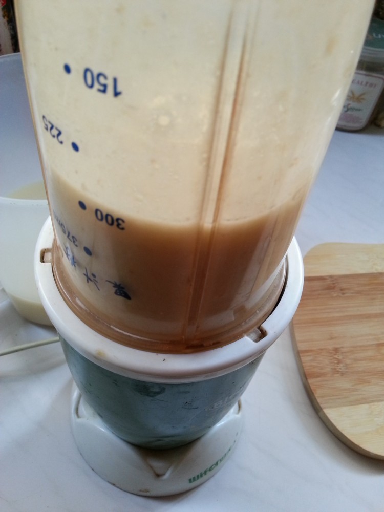 香蕉豆浆步骤8