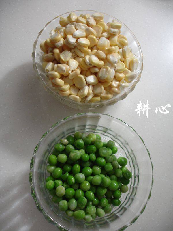 玉米青豆步骤1