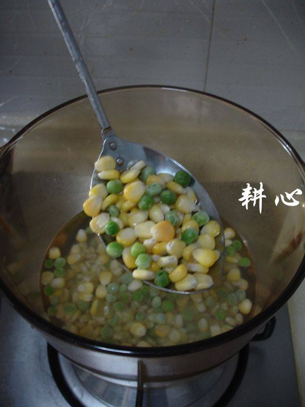 玉米青豆步骤3