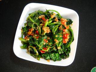 蒜蓉辣拌红薯藤步骤8