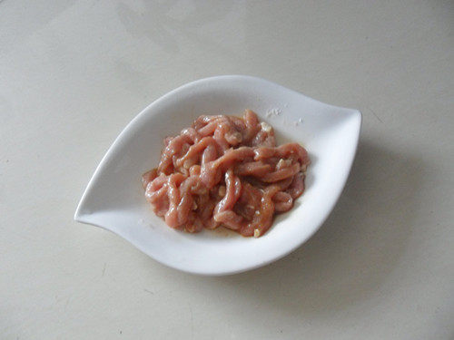 平菇烧白菜步骤2