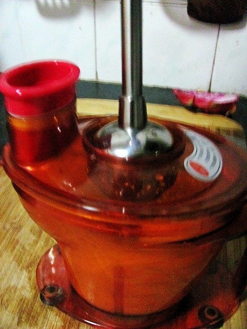 香蕉火龙果汁步骤5