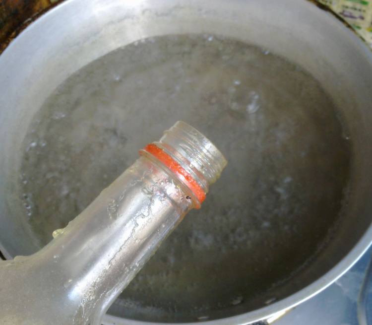 花样香菇炒油菜步骤2