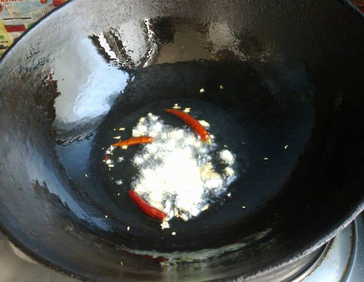 花样香菇炒油菜步骤5