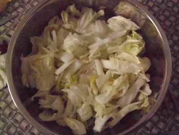 白菜泡菜步骤3