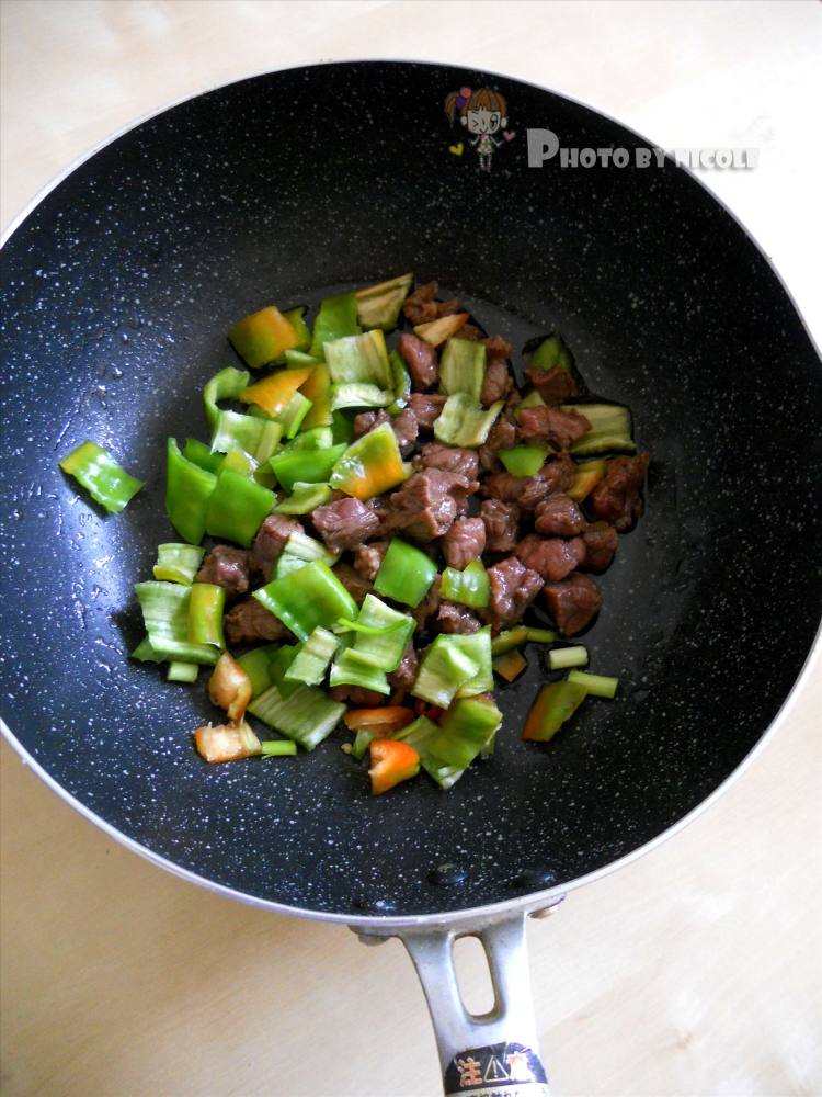 火龙燕麦牛肉粒步骤4