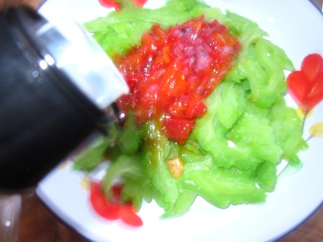 茄汁拌凉瓜步骤10