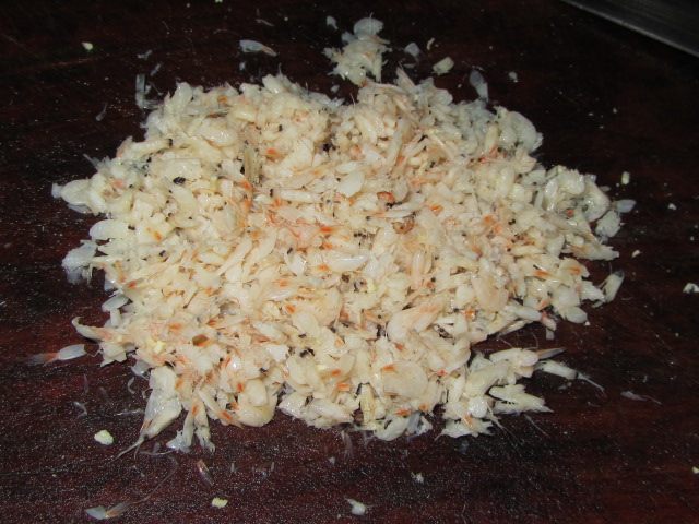 煎馄饨——豆皮韭菜虾步骤5