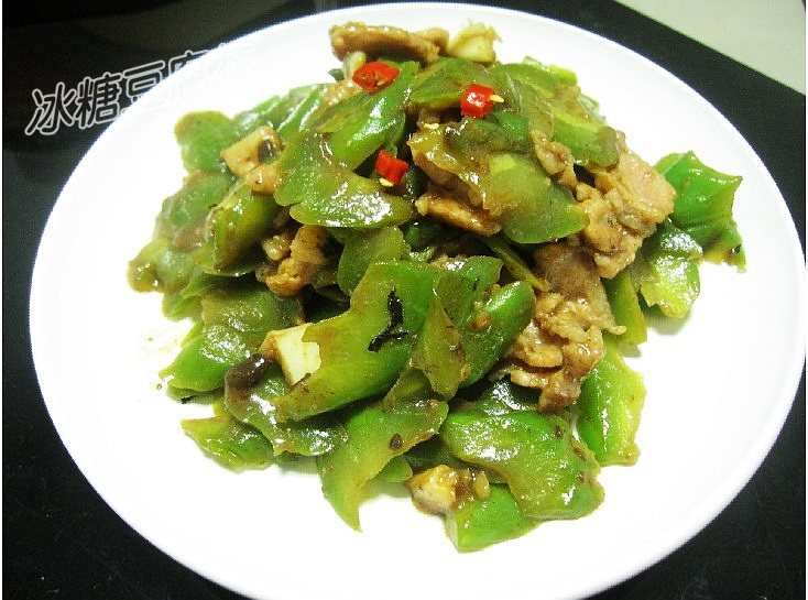 蒜蓉豆豉炒苦瓜步骤14