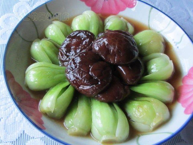 香菇快炒青菜步骤10