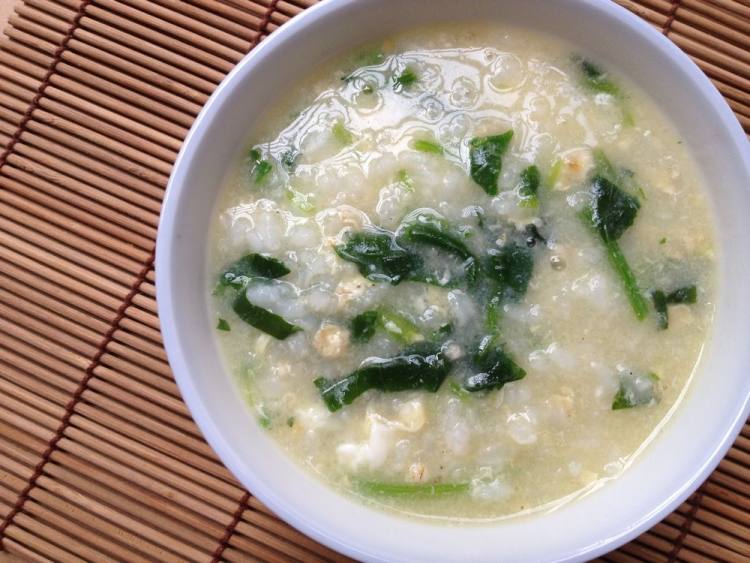 菠菜燕麦粥步骤8
