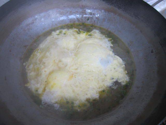 韭菜鸡蛋打卤面步骤5