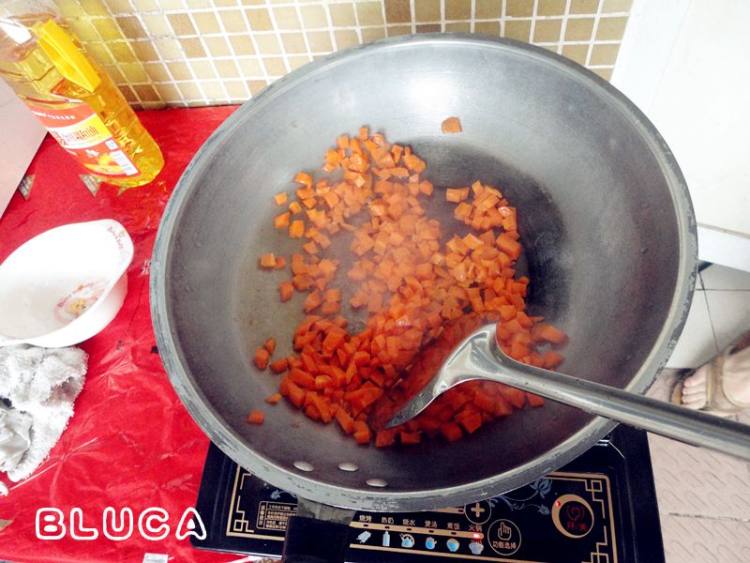 五彩豆粒步骤2
