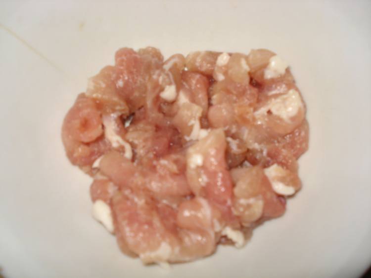 四季豆木耳炒肉步骤2