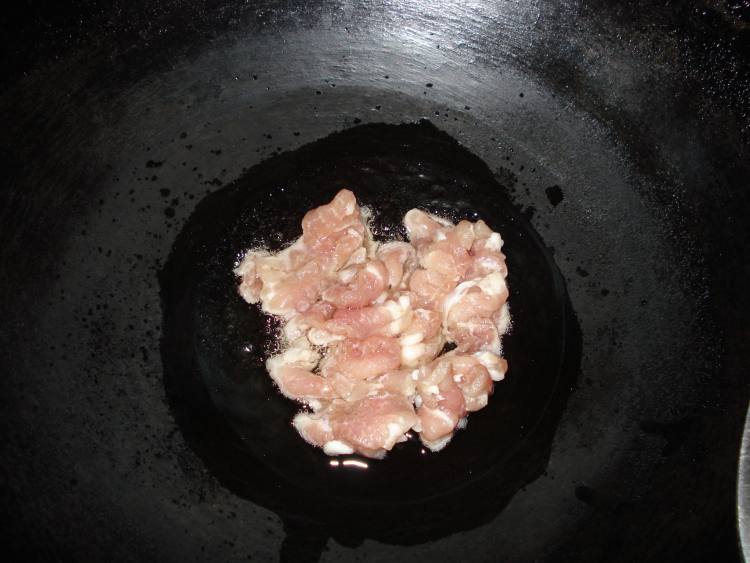 四季豆木耳炒肉步骤4