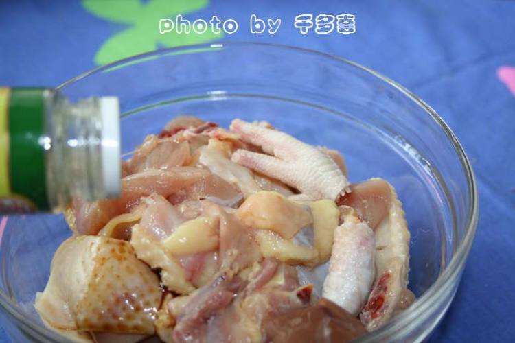 香菇蒸鸡步骤3