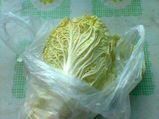 白菜粉条肉步骤1