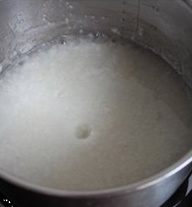 菜心香菇滑鸡粥步骤2