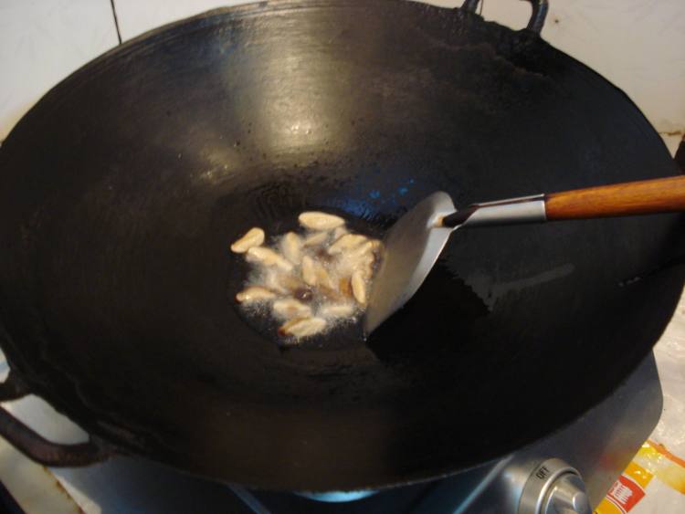 香菇竹叶菜步骤3