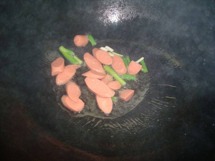 香菇炒西葫步骤3
