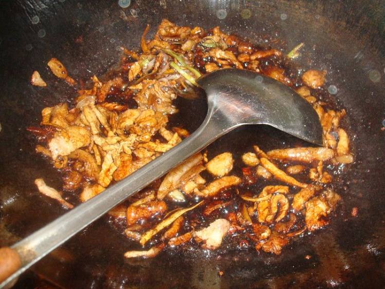 芹香豆腐皮步骤7